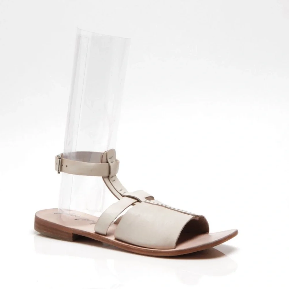 Free People Long Weekend Sandals - Off White